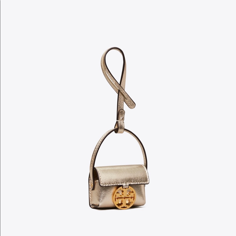 Tory Burch Miller Metallic Gold AirPod Case